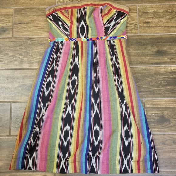 Anthropologie Dresses & Skirts - Anthropologie Edme & Esyllte ikat strapless dress